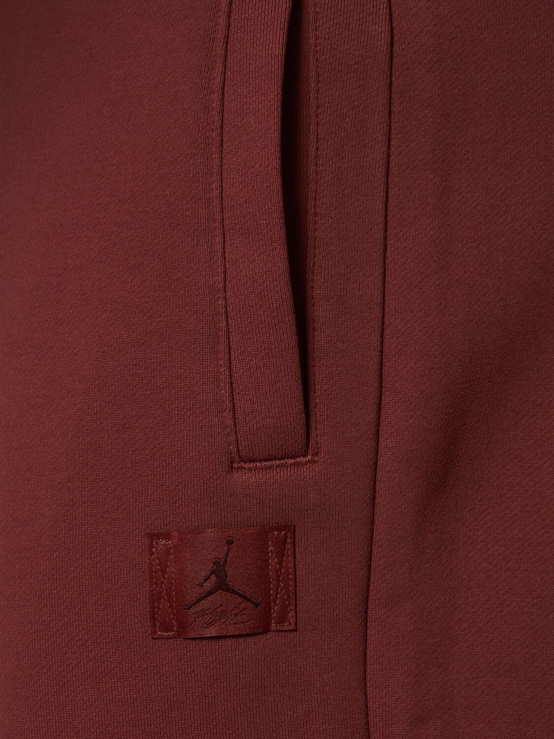 Jordan Flight Cotton Blend Sweatpants In Dark Pony