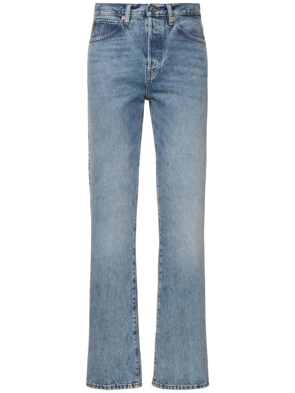 The Vertical High Rise Straight Jeans