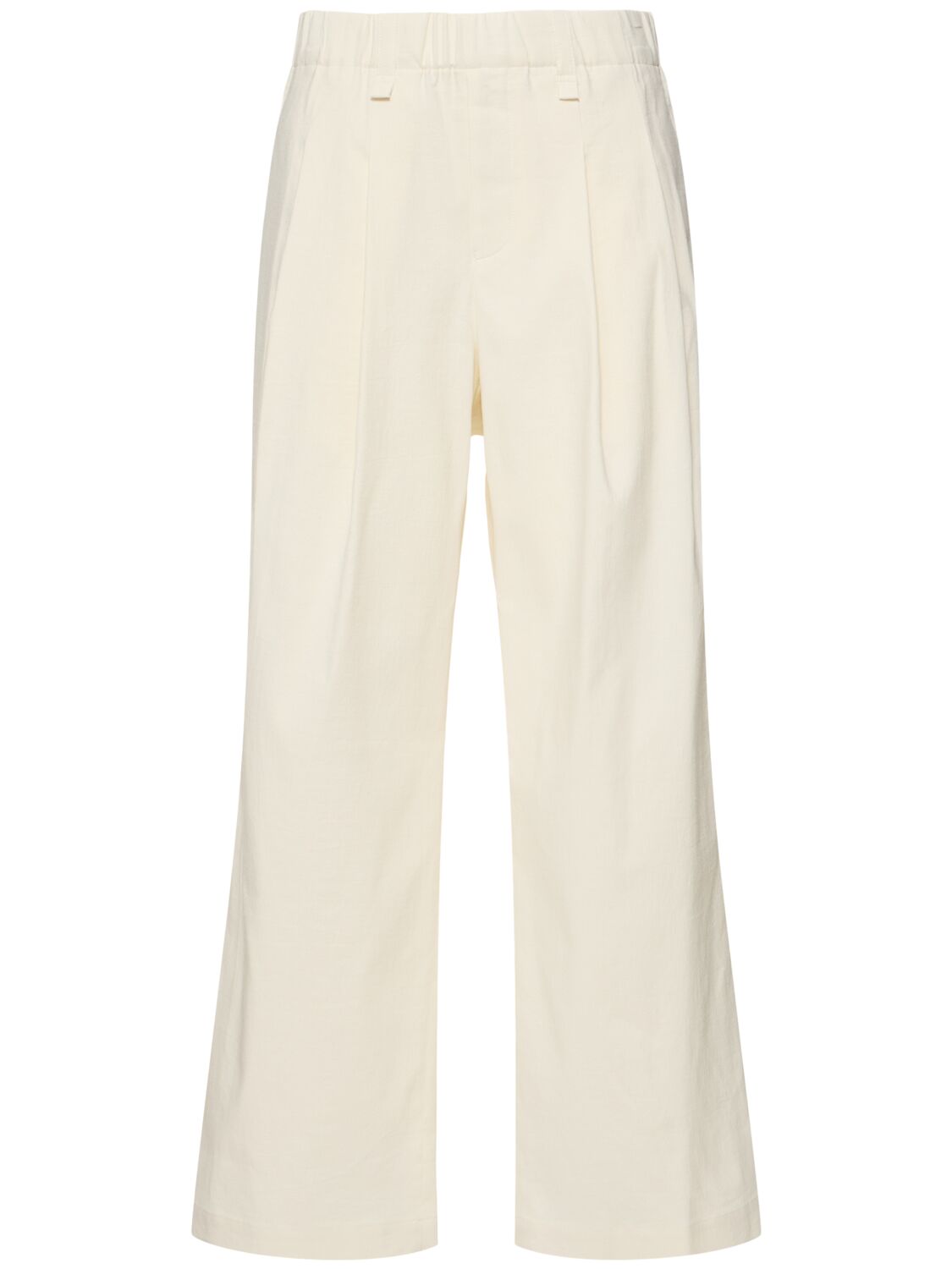 Issey Miyake Personality Wide Pants In White