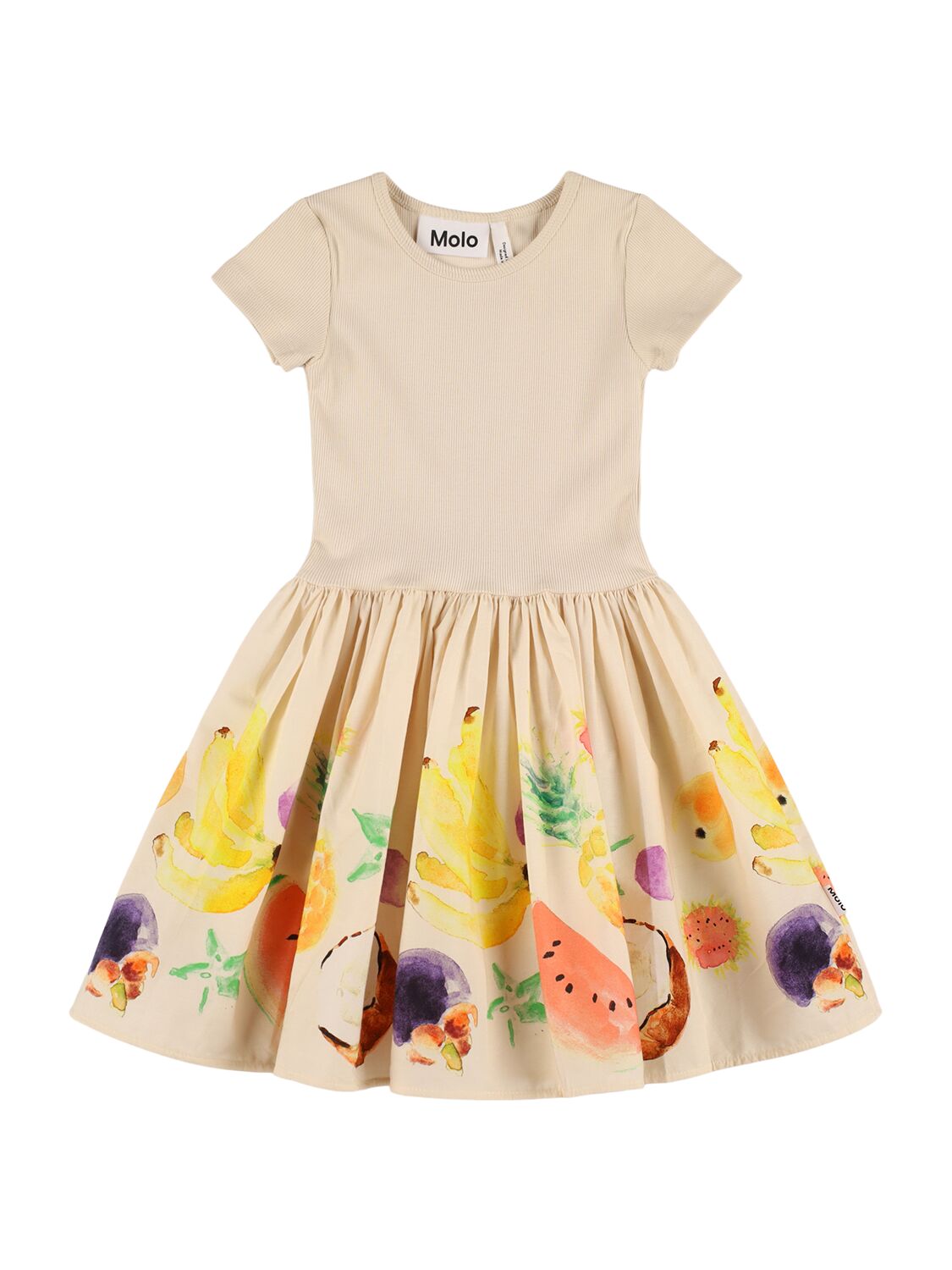 MOLO Fruit Organic Cotton Blend Poplin Dress