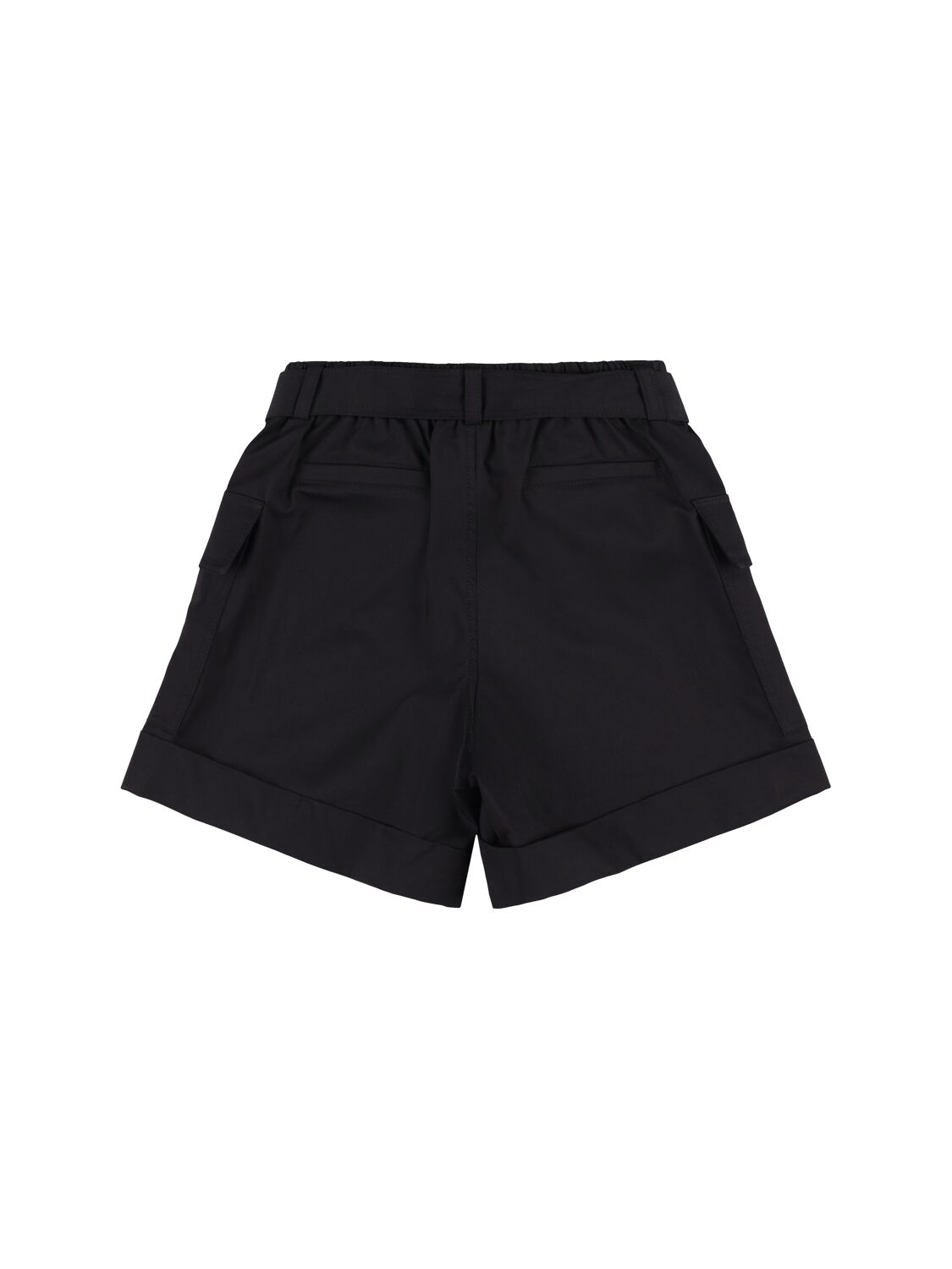 Philosophy Di Lorenzo Serafini Levantina Cotton Blend Bermuda Shorts In 黑色