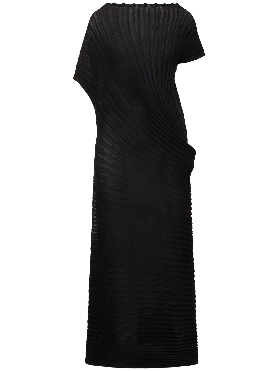 Pleated Long Dress