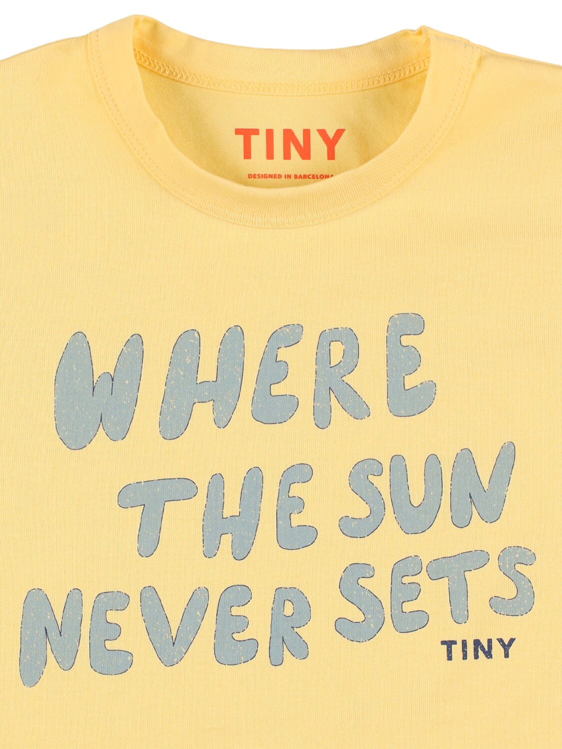 TINY COTTONS PRINTED COTTON JERSEY T-SHIRT 