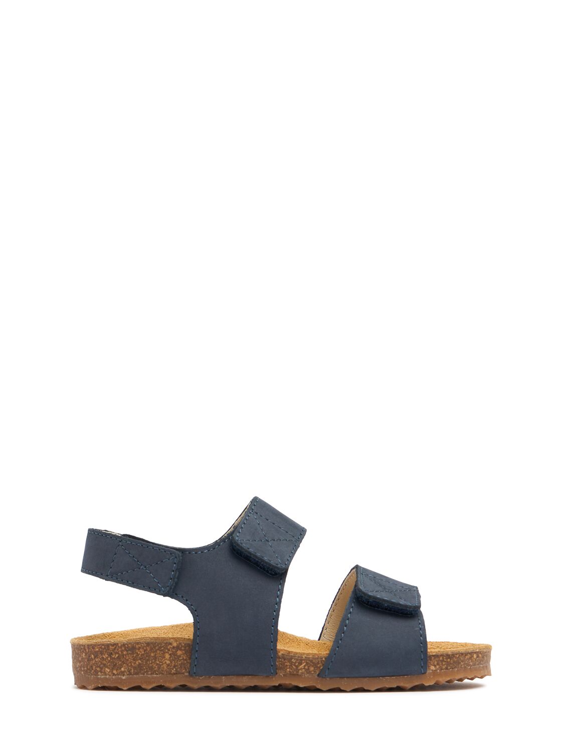 Il Gufo Nubuck Leather Sandals In 蓝色