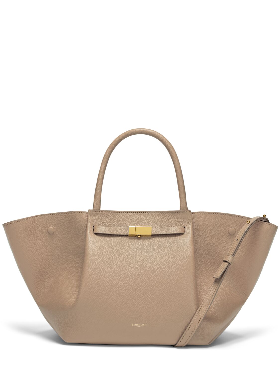 Demellier The Midi New York Grain Leather Bag