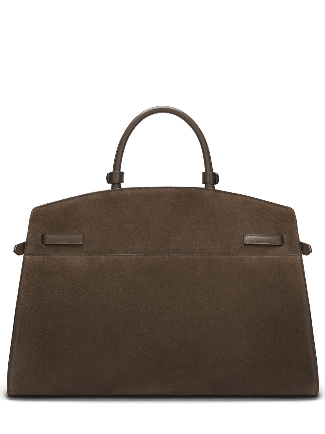Demellier The Hudson Suede Top Handle Bag