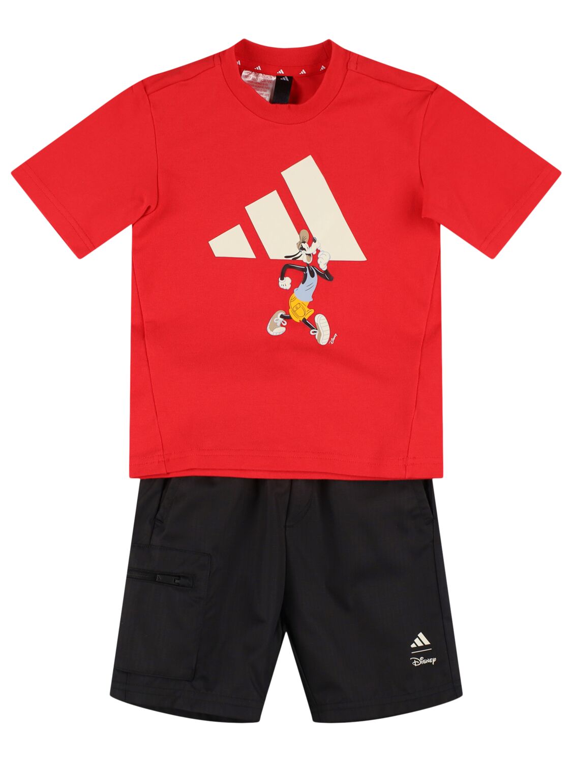 ADIDAS ORIGINALS Stretch Cotton T-shirt & Shorts