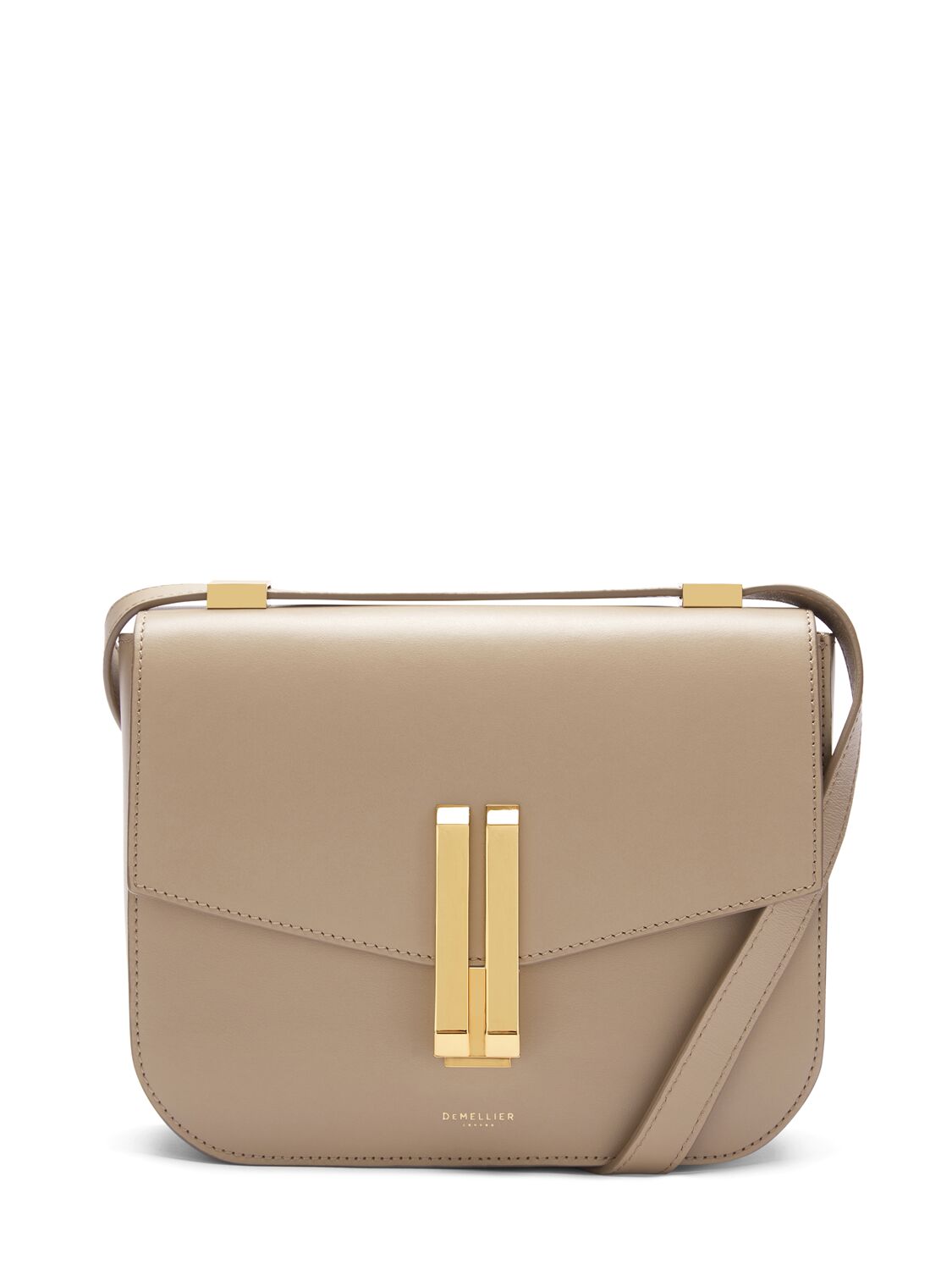 Demellier Vancouver Smooth Leather Shoulder Bag