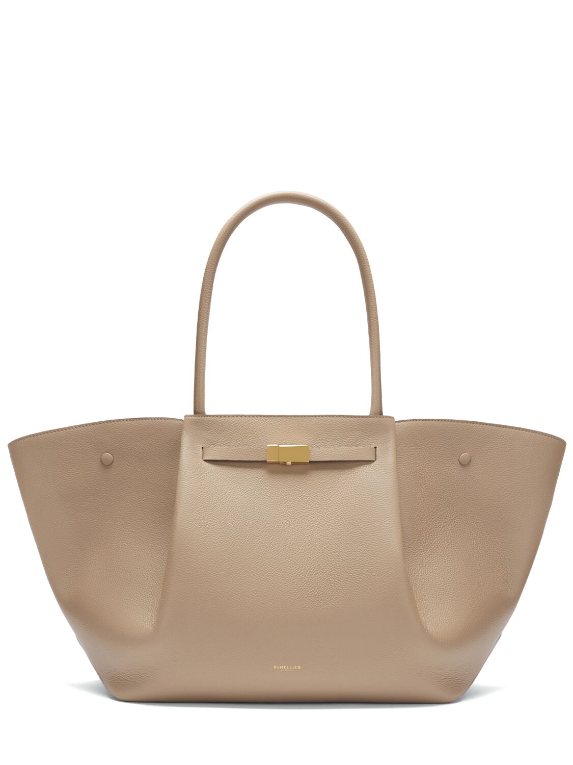 Demellier The New York Grain Leather Tote Bag
