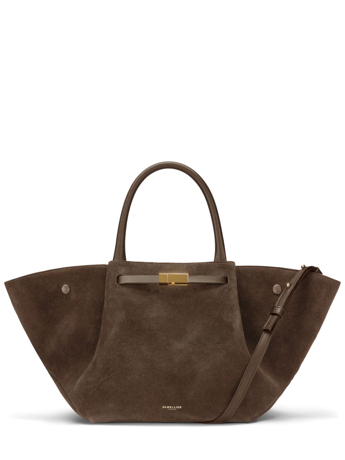 Demellier The Midi New York Suede Bag