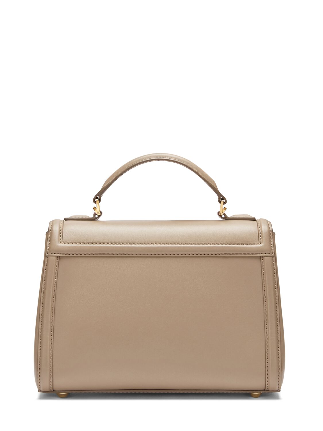 Demellier Paris Smooth Leather Top Handle Bag