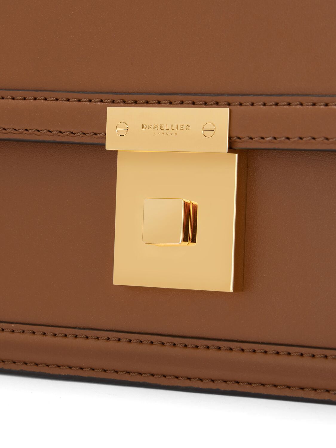 DEMELLIER THE PARIS CROSSBODY SMOOTH LEATHER BAG 