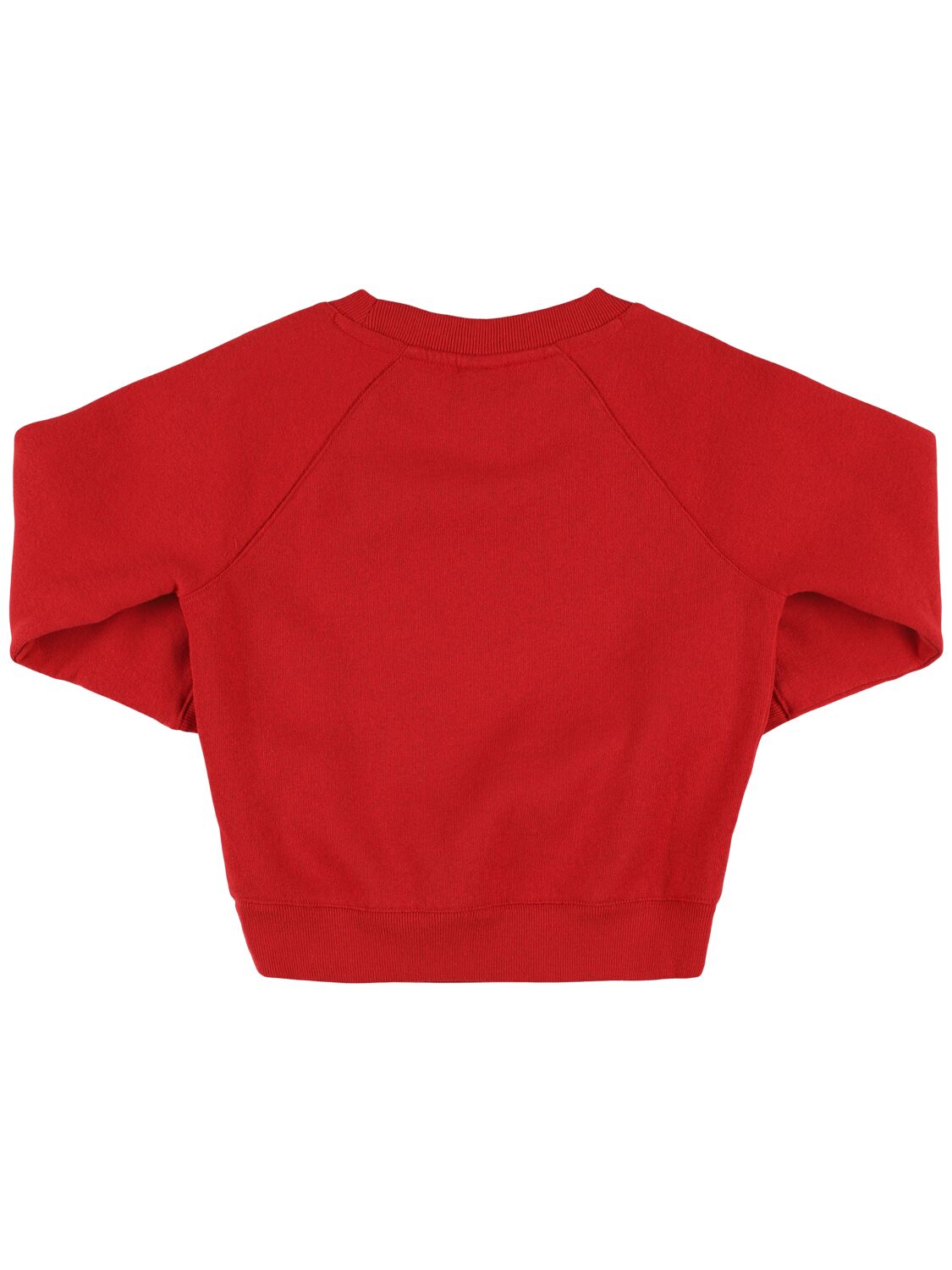 Sporty And Rich Sporty & Rich Varsity Crest Crewneck Graphic Sweatshirt In Red
