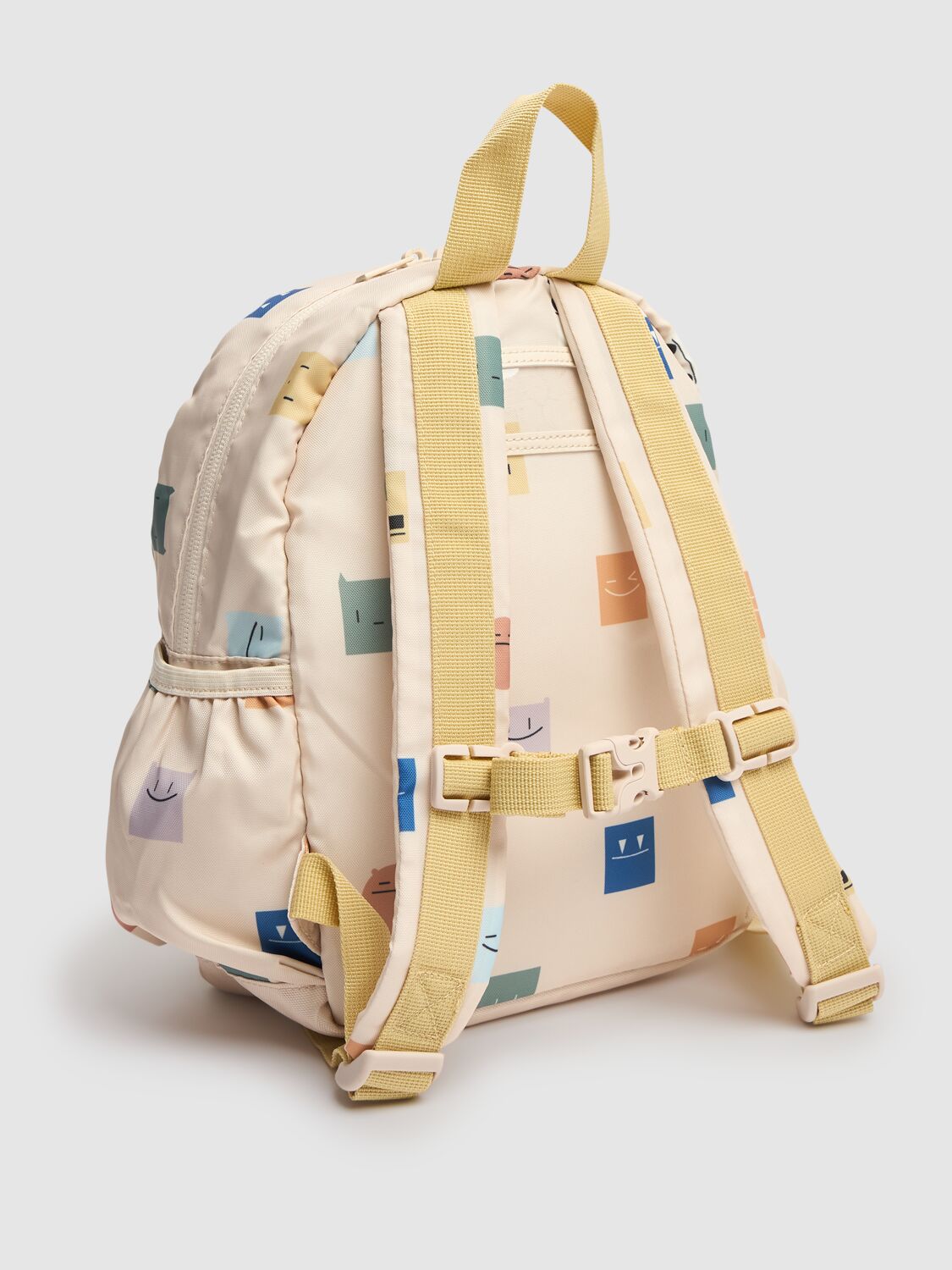 Liewood Smiley Print Recycled Nylon Backpack In Multicolor
