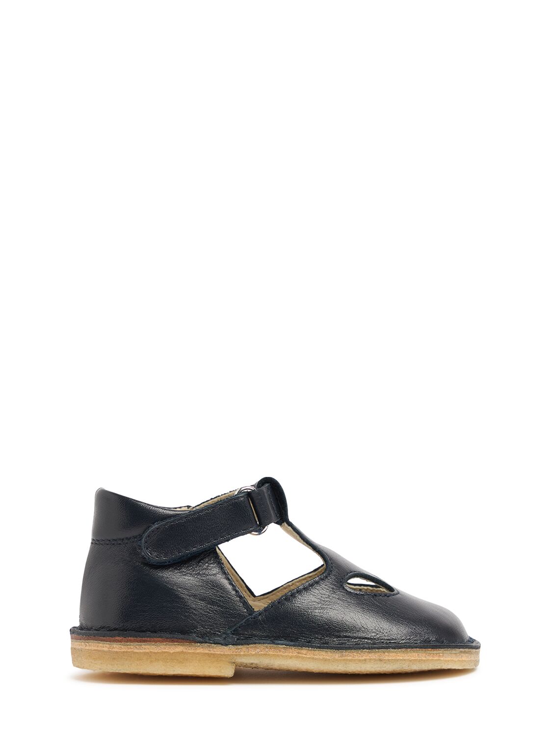 Il Gufo Classic Leather Sandals In 蓝色