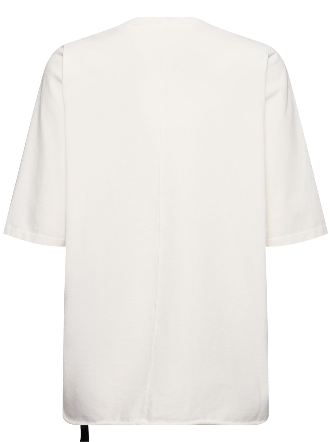 Rick Owens Drkshdw Drkshdw By Rick Owens Bold Graphic Print Oversized T-shirt In Milk/black