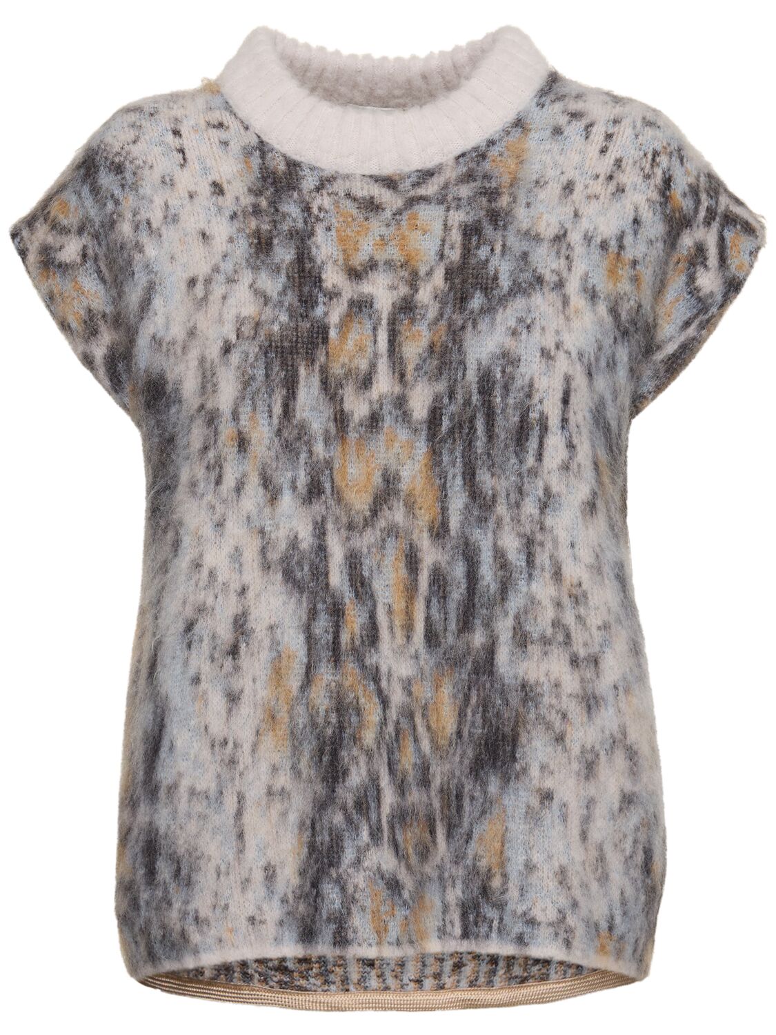 Forte Forte Alpaca Blend Jacquard Vest