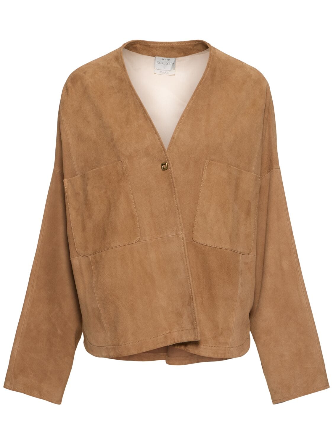 Heavy Suede Kimono Jacket