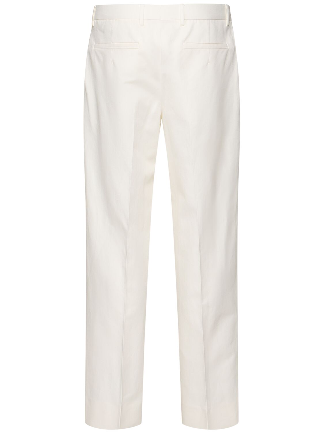 ZEGNA COTTON & LINEN PANTS 