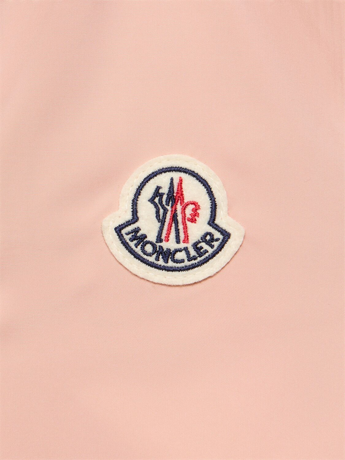 Moncler Fegeo Hooded Tech Windbreaker Jacket In Pink