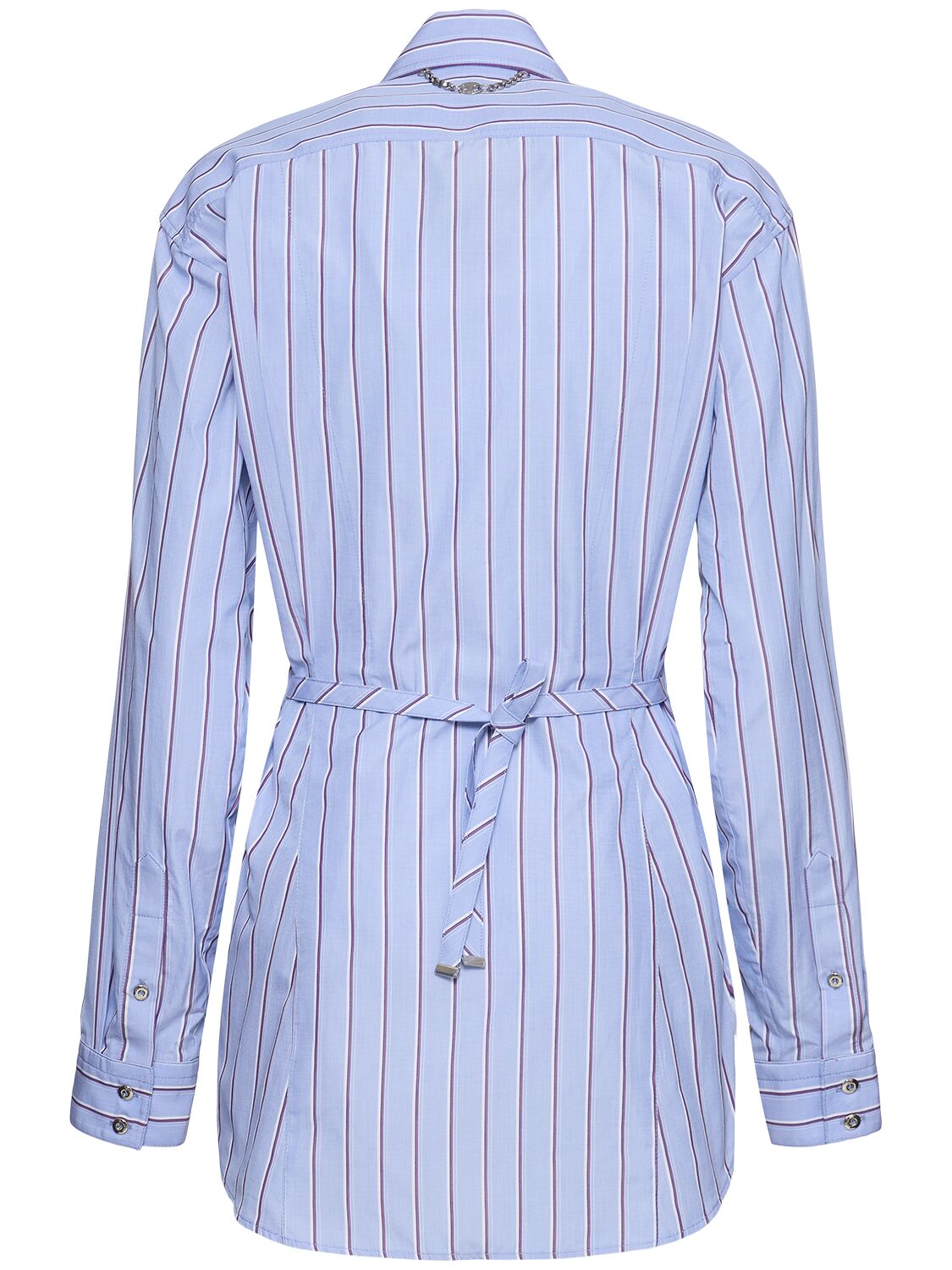 RABANNE STRIPED COTTON POPLIN SHIRT 