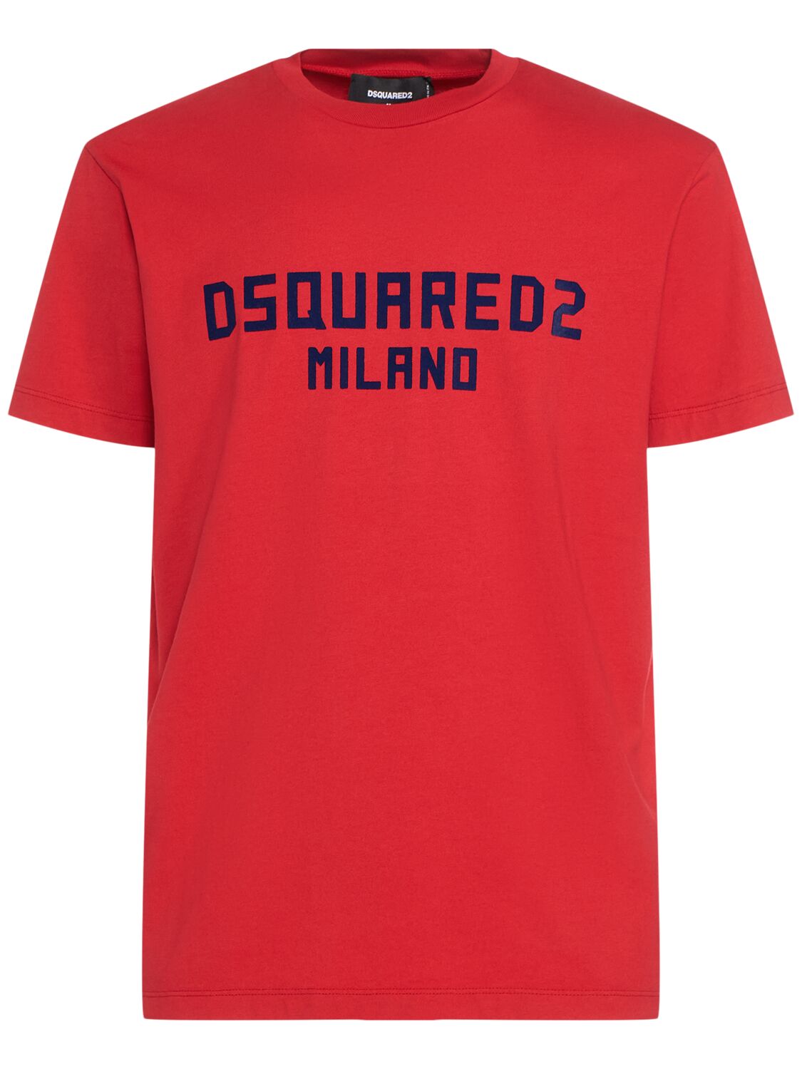 Dsquared2 Cool Fit Logo Cotton T-shirt In Red | ModeSens