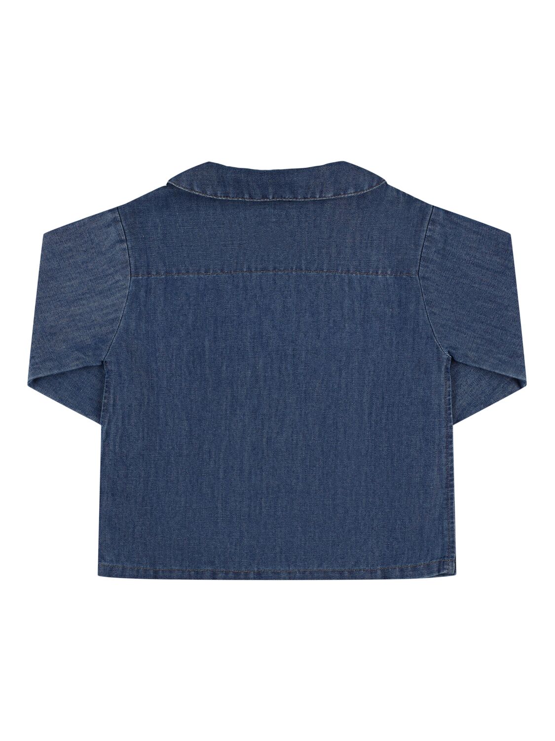 BABE AND TESS COTTON & LINEN DENIM JACKET 
