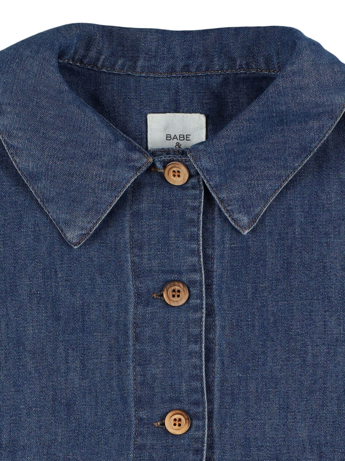 BABE AND TESS COTTON & LINEN DENIM JACKET 