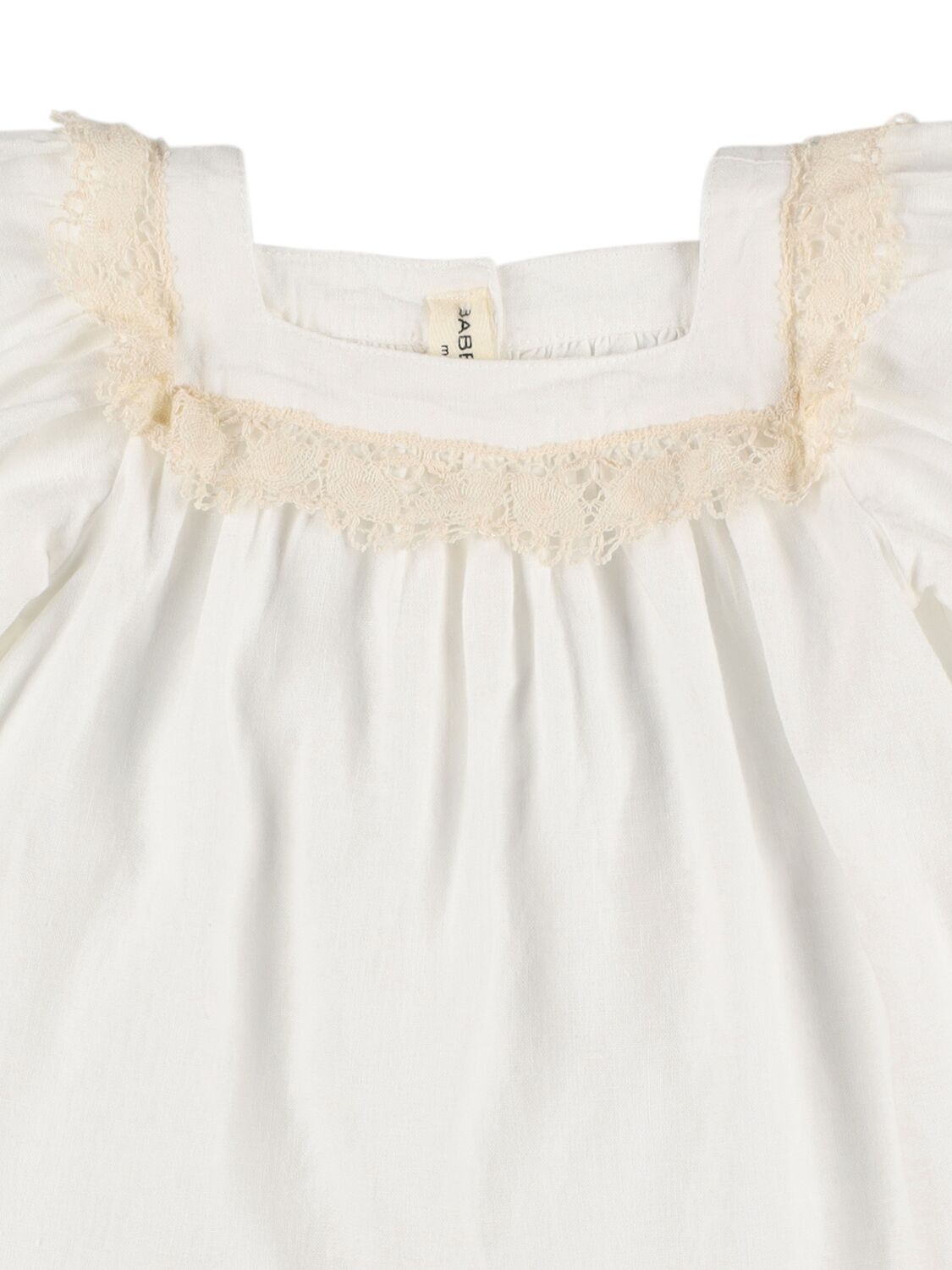 BABE AND TESS LINEN BLEND DRESS 