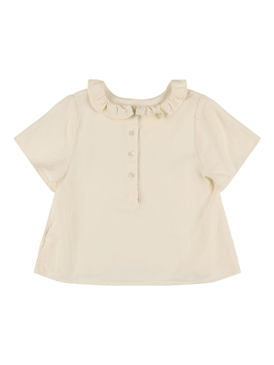 BABE AND TESS LINEN BLEND SHIRT 