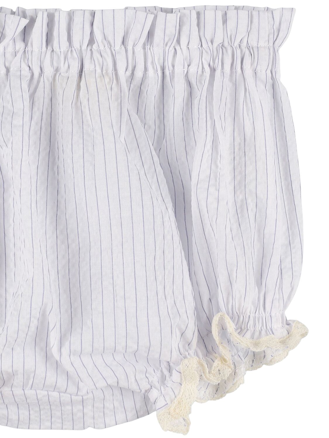 BABE AND TESS STRIPED COTTON BLEND DIAPER COVER 