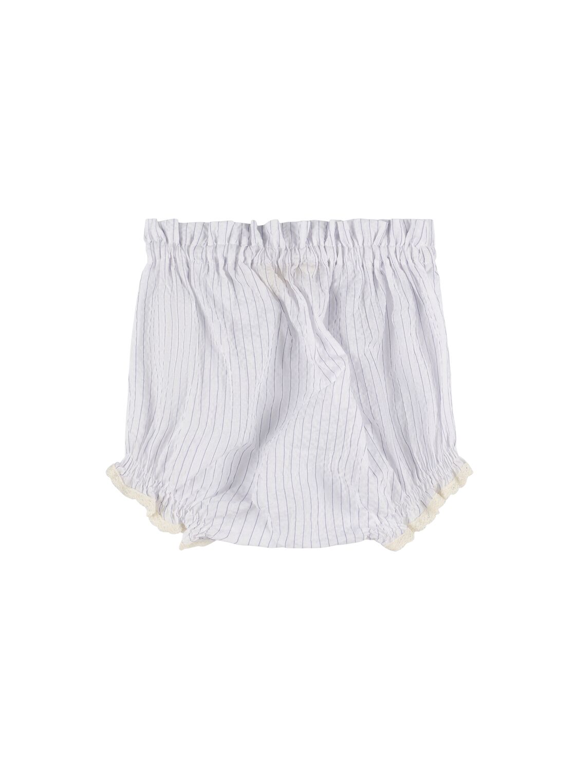 BABE AND TESS STRIPED COTTON BLEND DIAPER COVER 