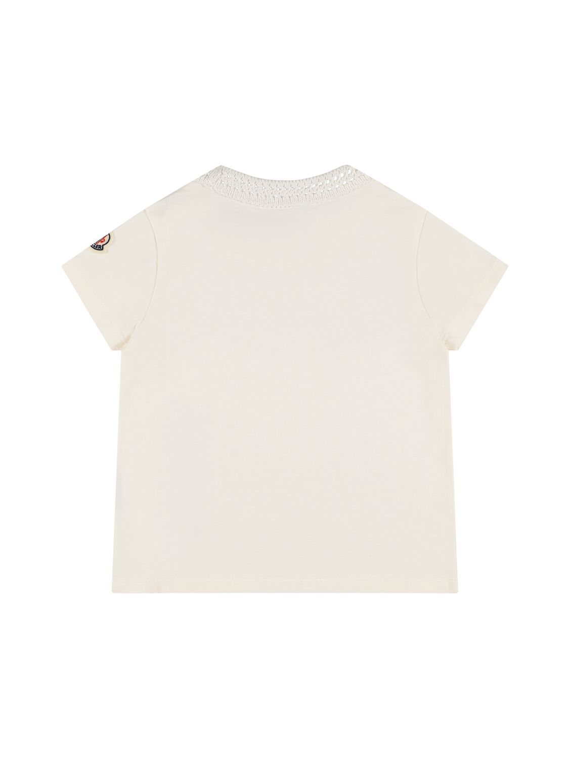 Moncler Cotton Jersey T-shirt In White