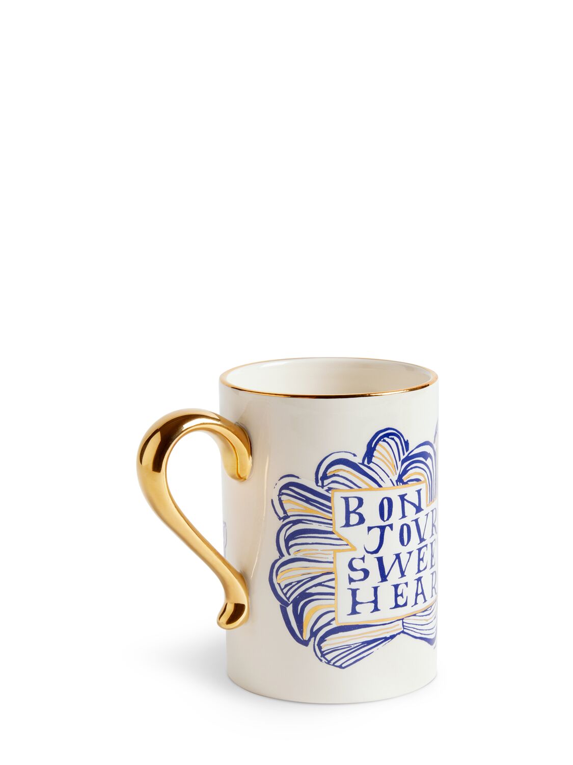 L'objet Sweetheart Earthenware Mug By Ruan Hoffmann In White