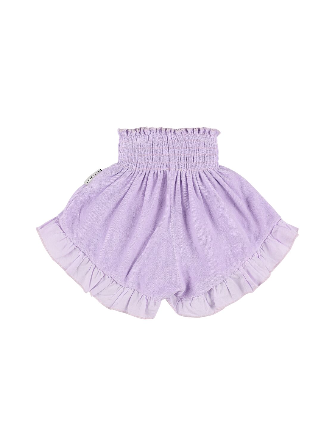 Mipounet Cotton Terry Shorts In Lilac