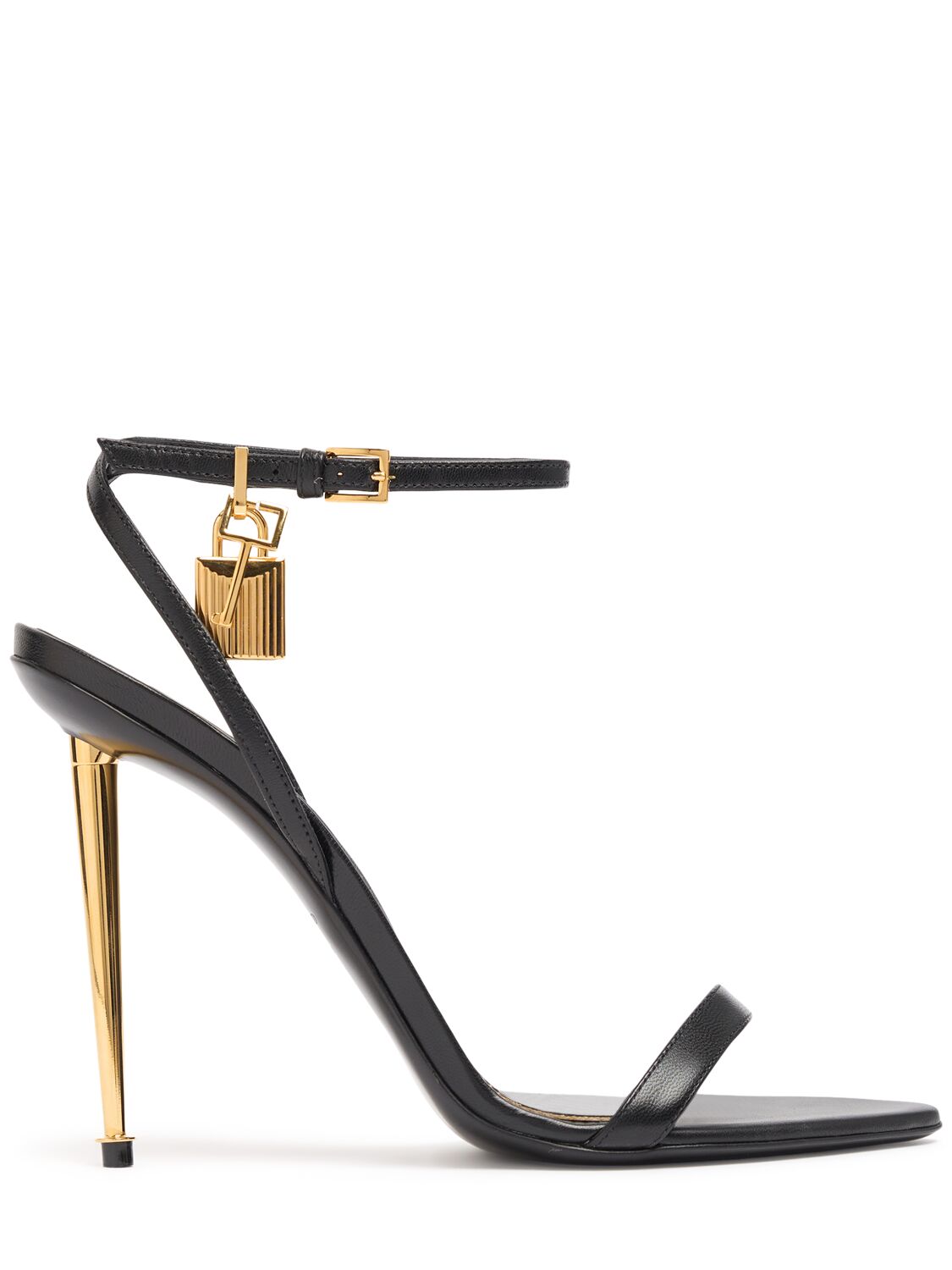 Sandales En Cuir Padlock 105 Mm - TOM FORD - Modalova