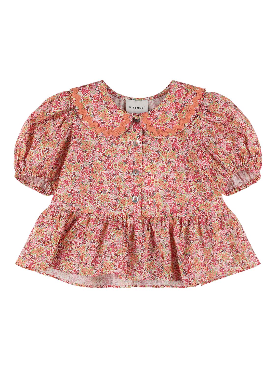 MIPOUNET Printed Cotton Voile Shirt