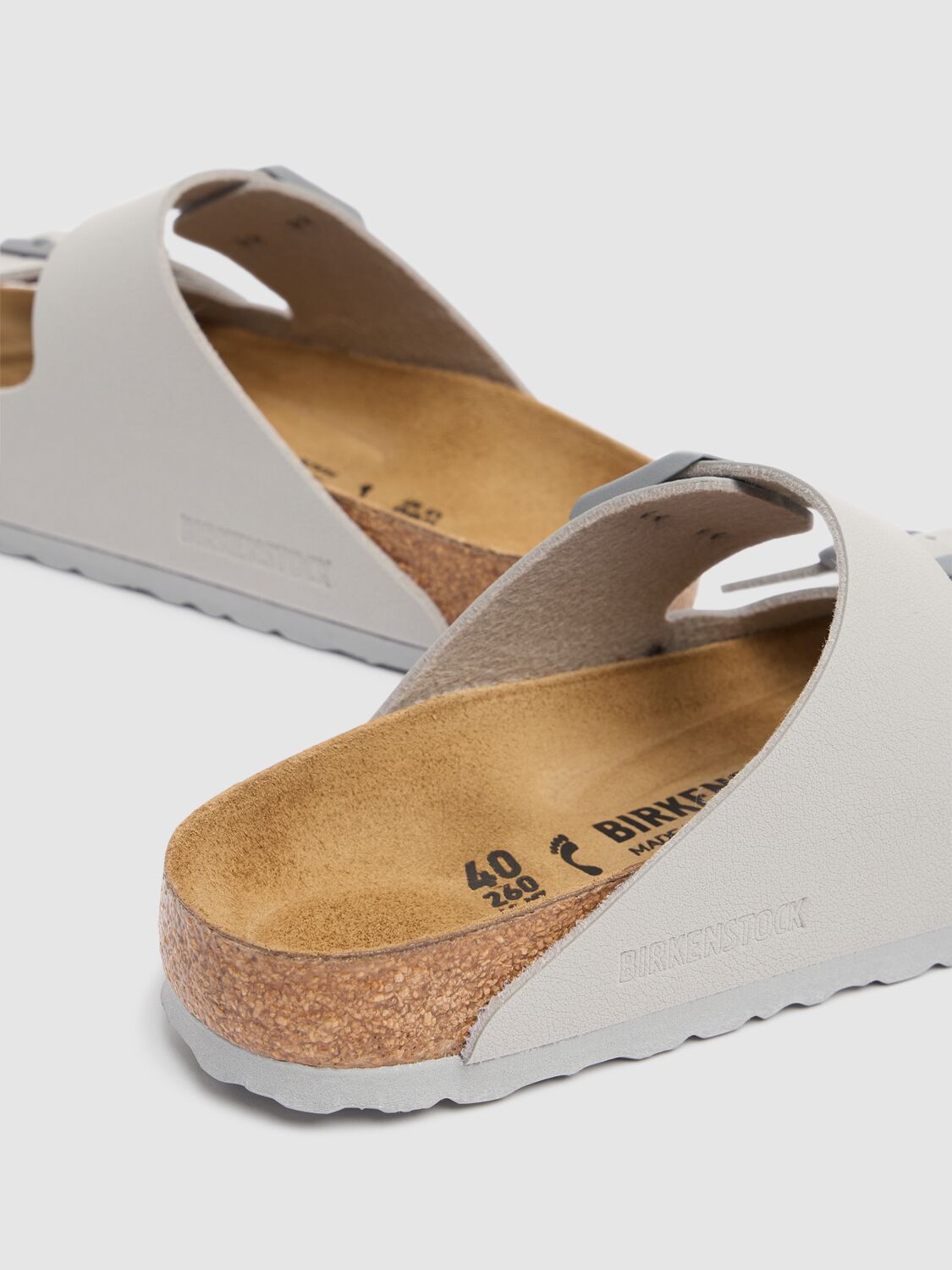 Birkenstock Arizona Birkoflor Sandals In Grey