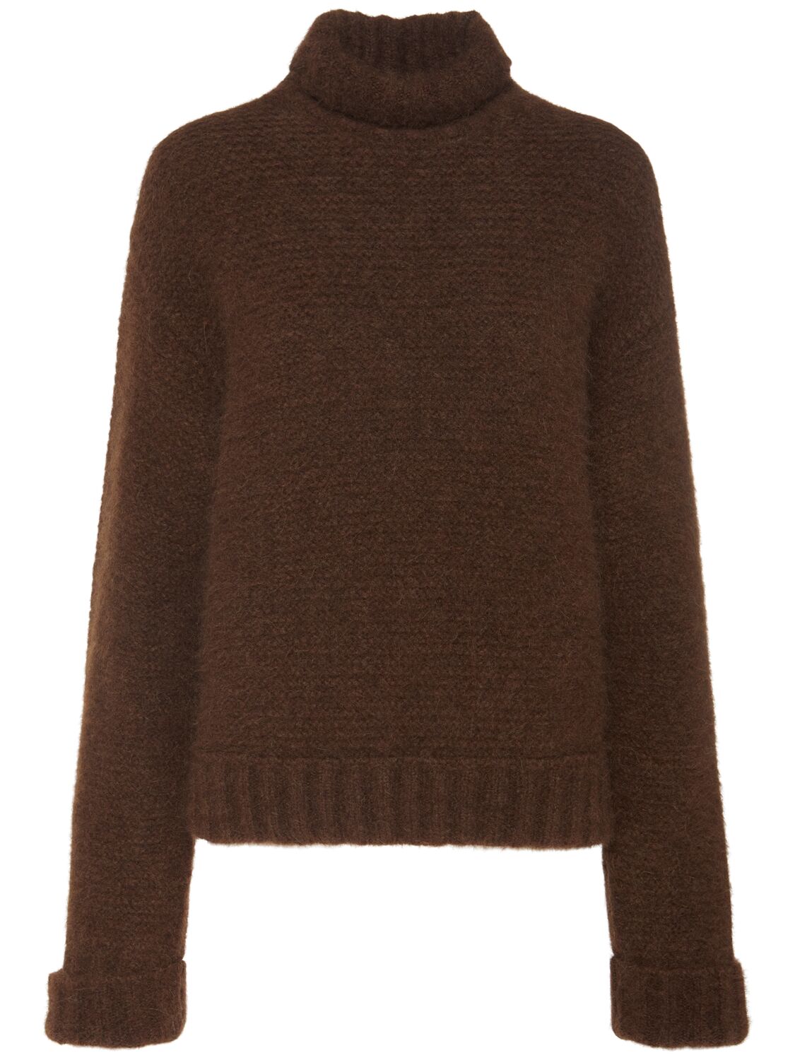 Pull-over En Alpaga Mélangé À Col Roulé - DSQUARED2 - Modalova