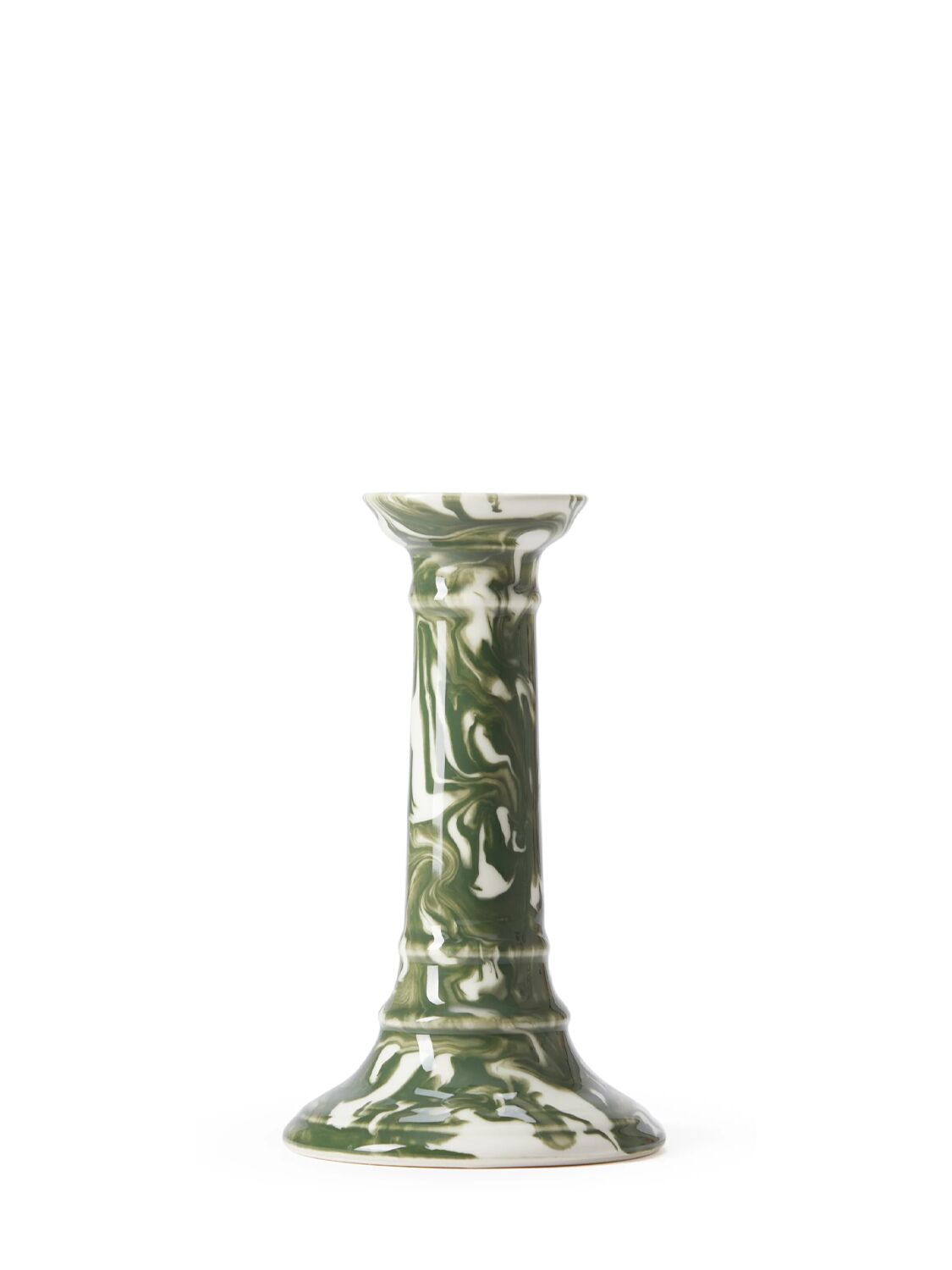The Conran Shop Wardour Green Candlestick