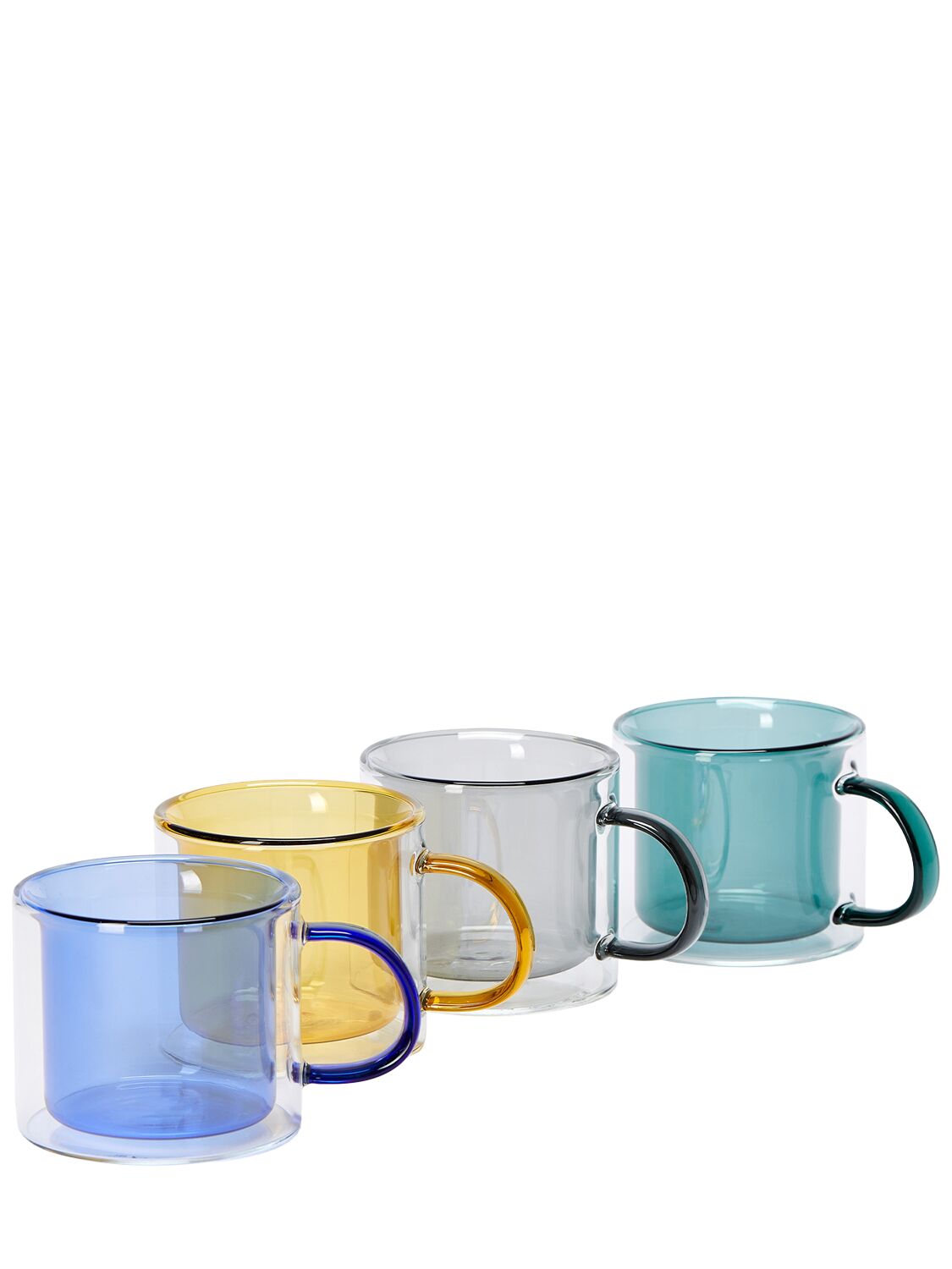 The Conran Shop Mixed Set Of 4 Oslo Mugs