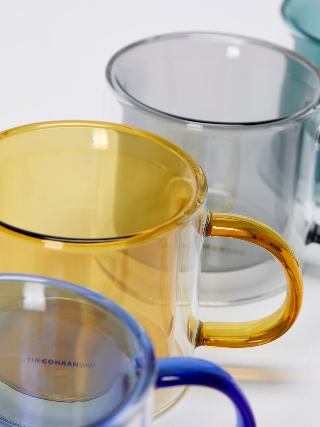 THE CONRAN SHOP MIXED SET OF 4 OSLO MUGS 