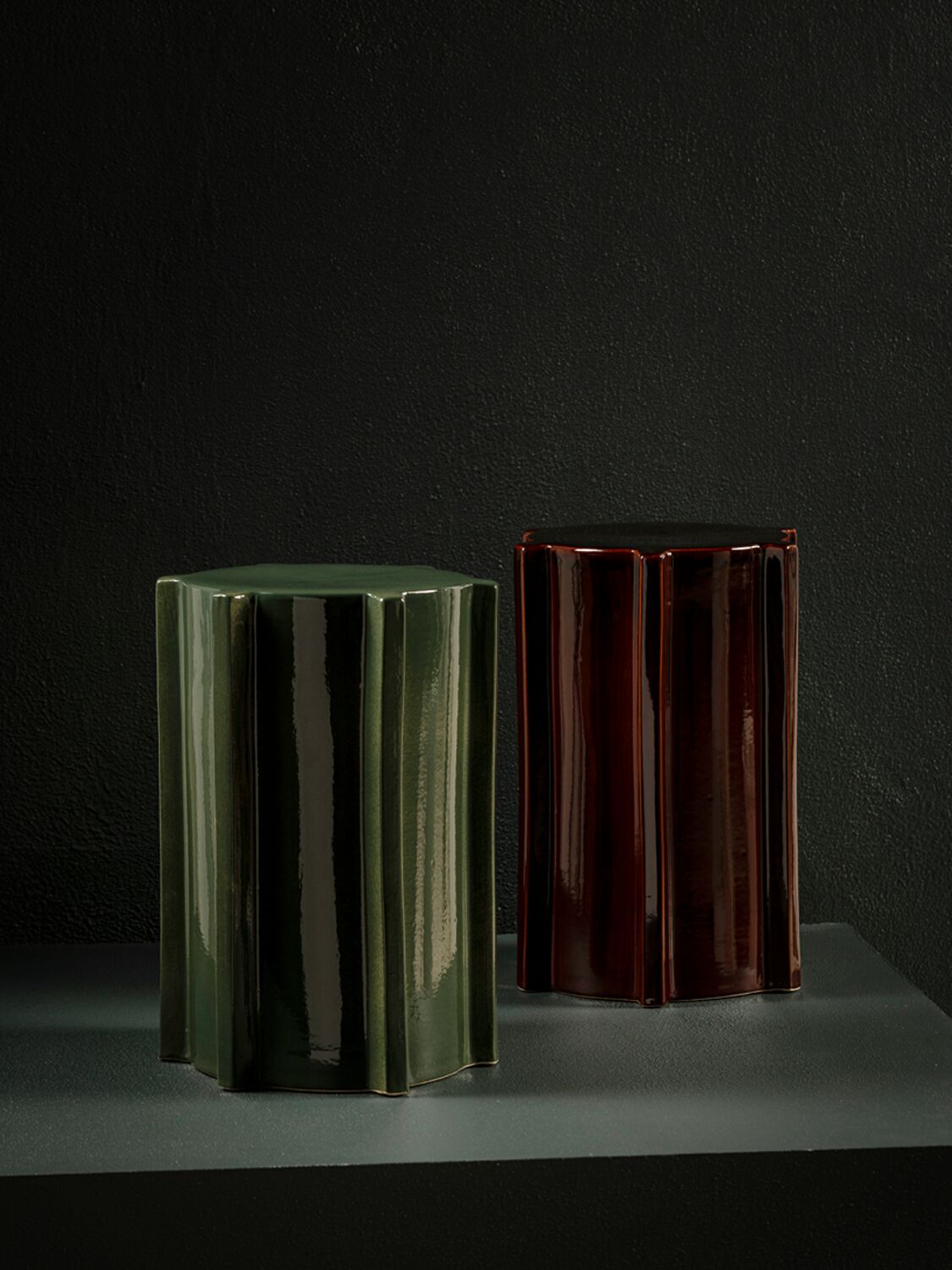 Serax Pawn Side Table In 绿色