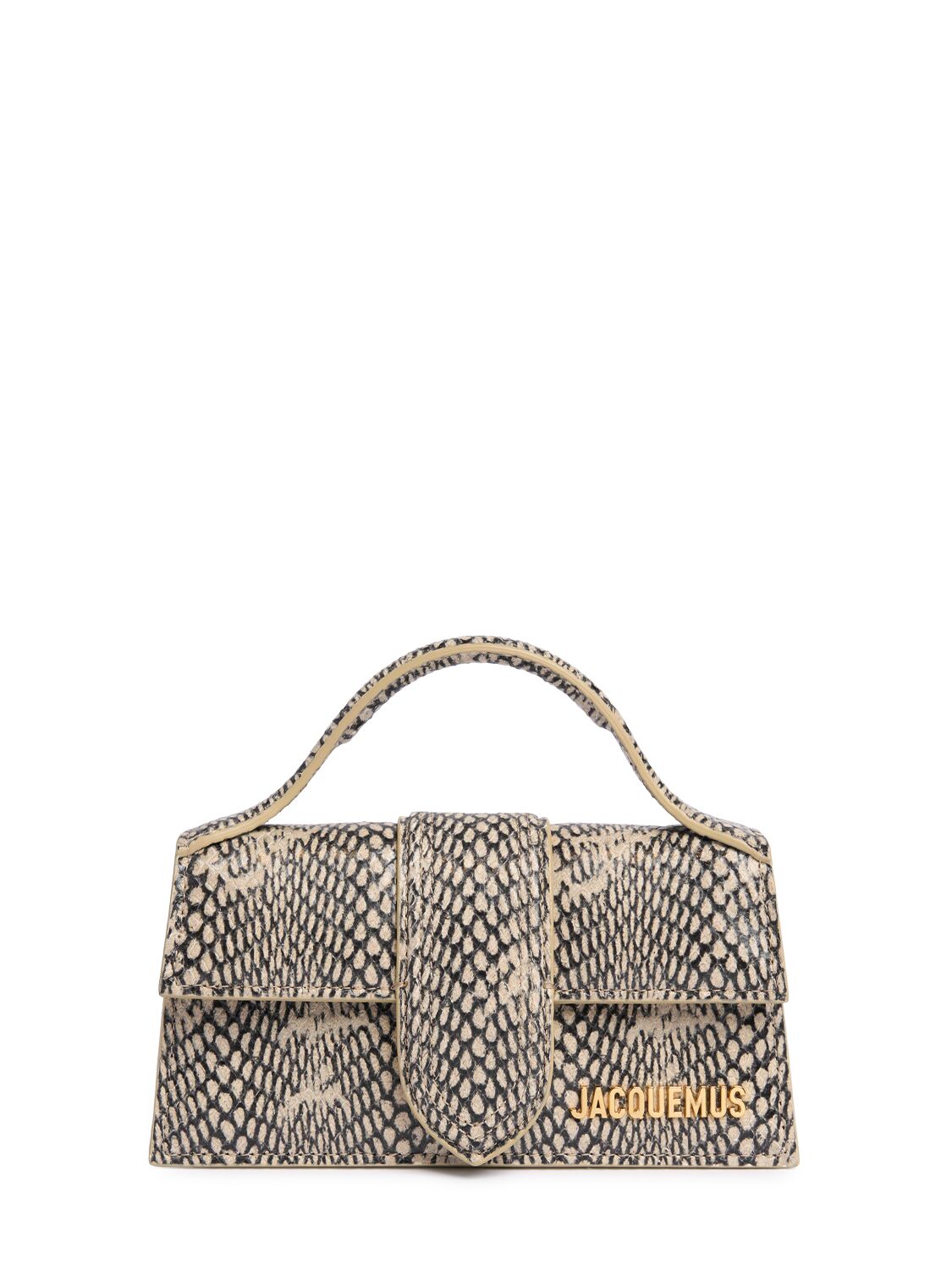 Le Bambino Snake Effect Leather Bag