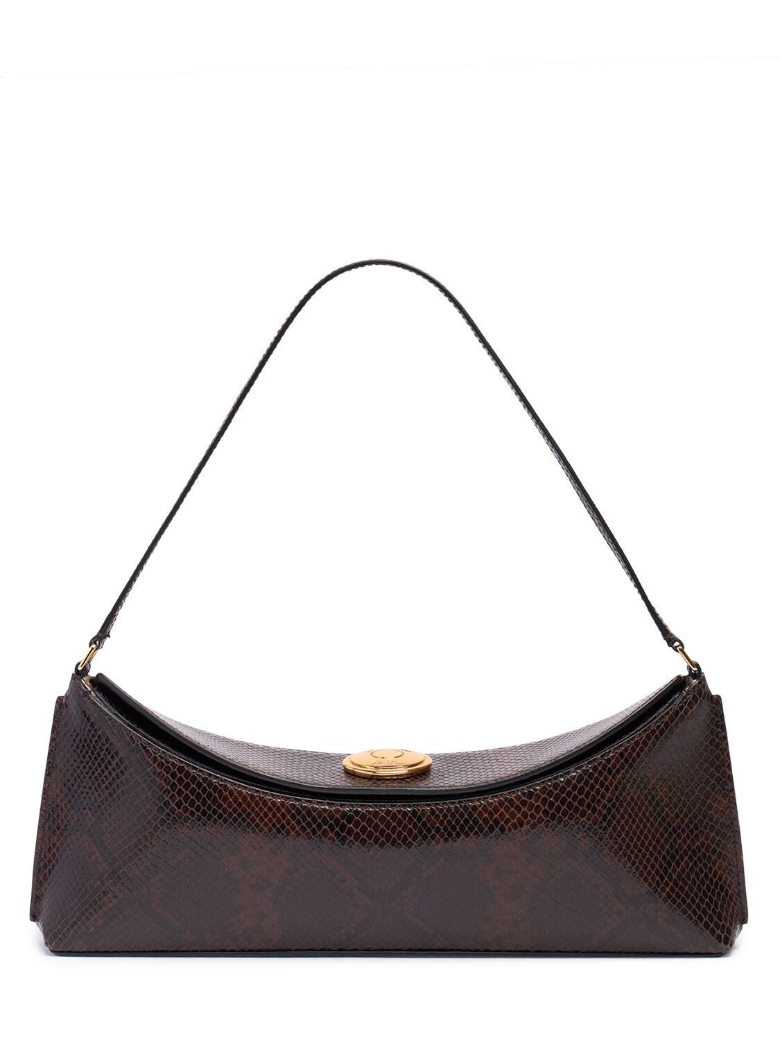 Le Calisso Snake Print Leather Bag