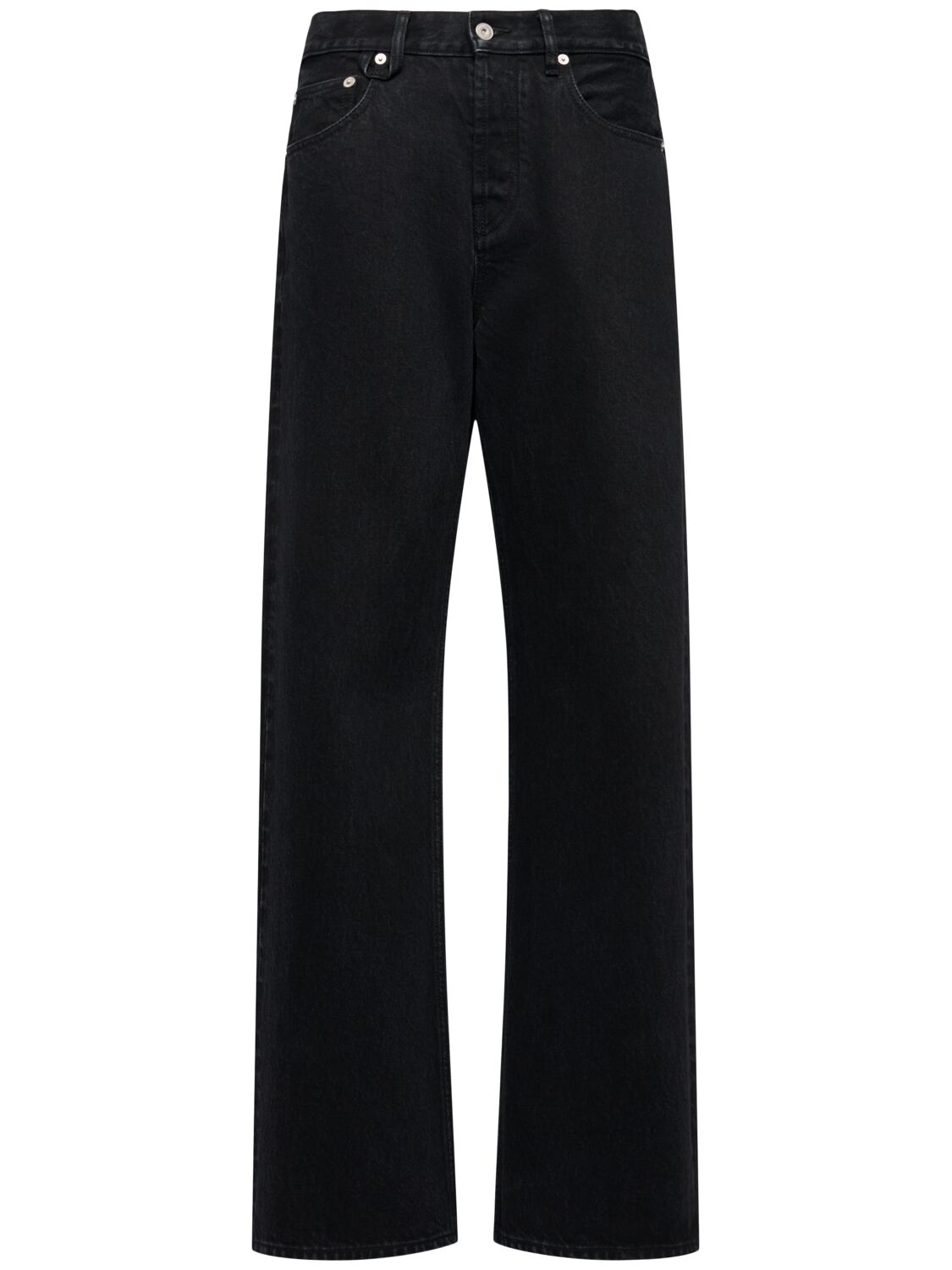 Le De-nimes Droit Cotton Denim Jeans