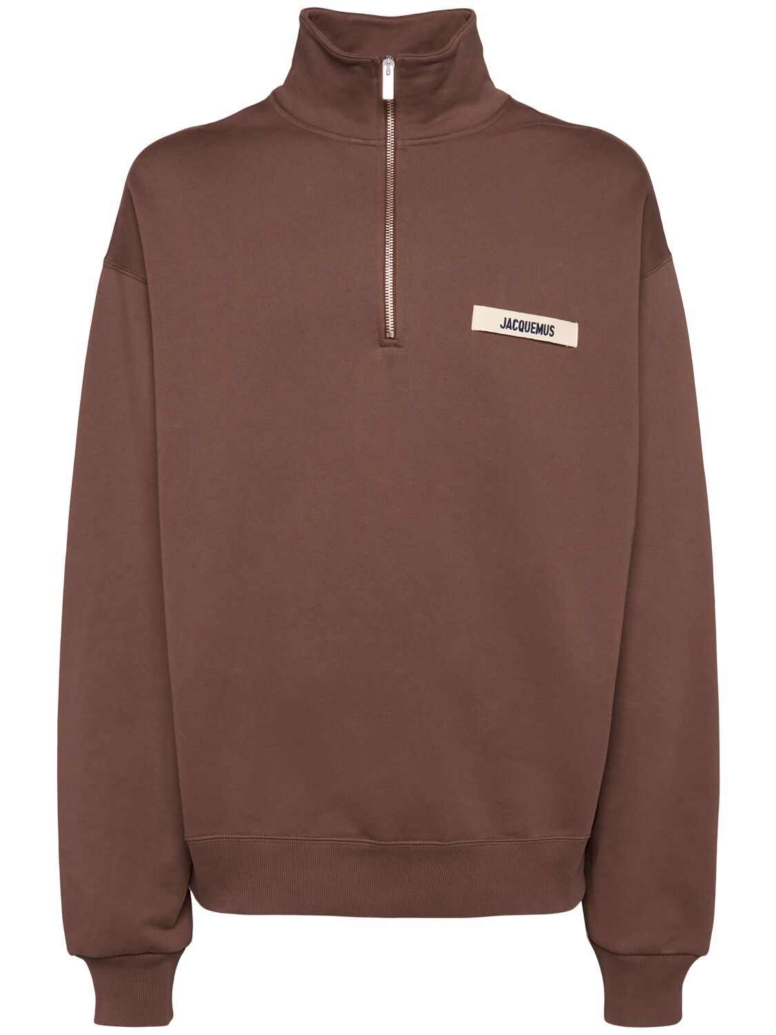 Jacquemus Le Camionneur Gros Grain In Brown