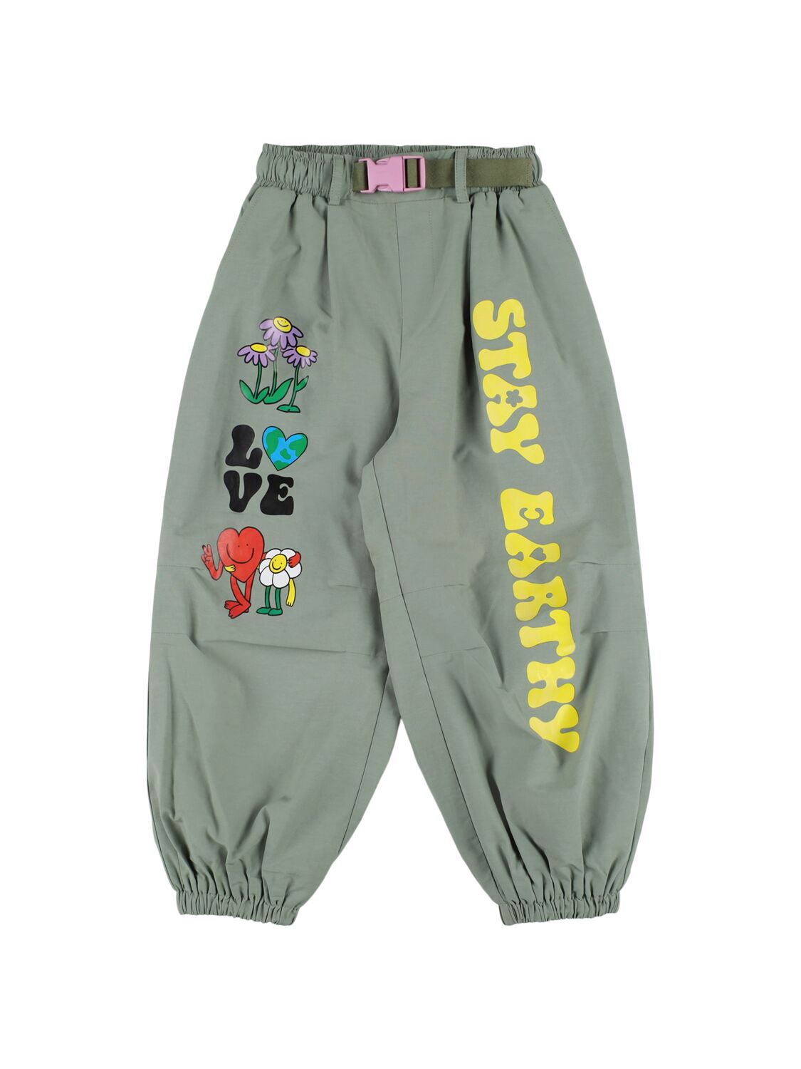 Cotton Blend Pants