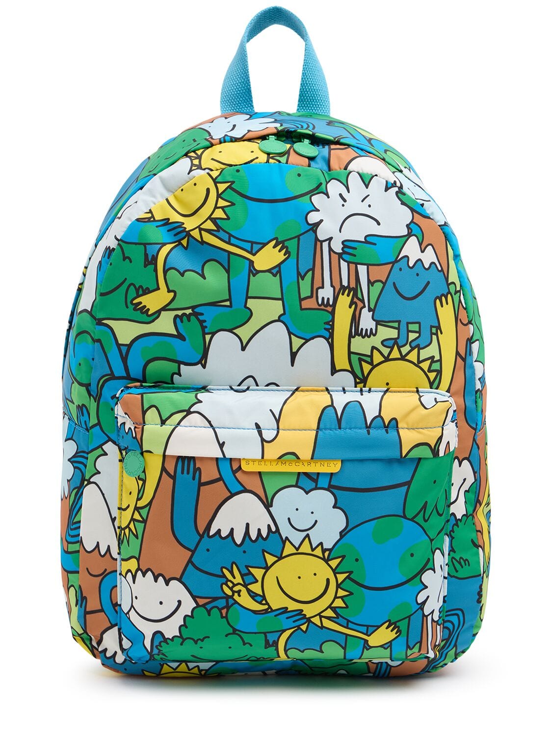 Printed Poly Backpack