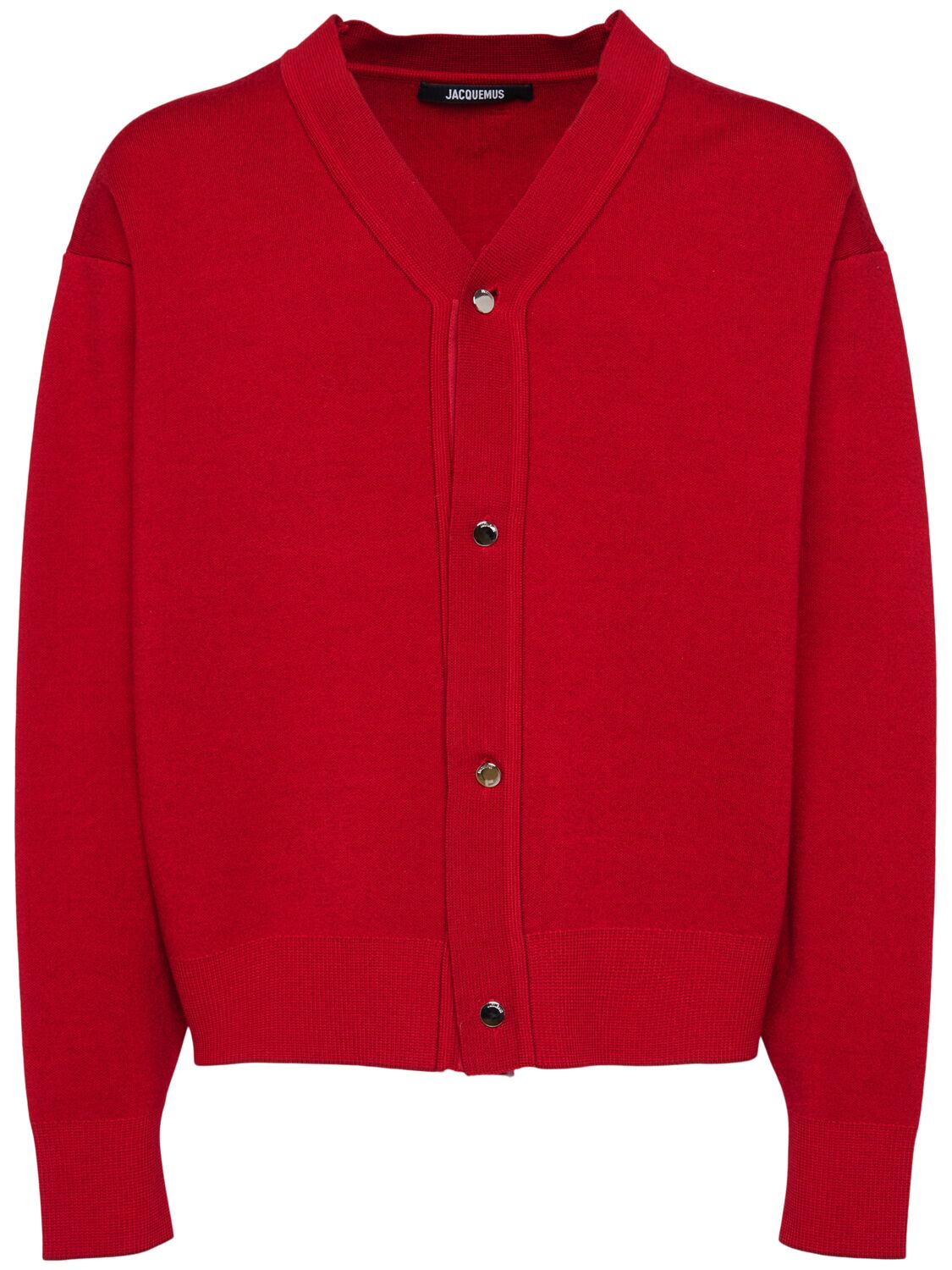 Cardigan En Laine Le Cardigan Doppio - JACQUEMUS - Modalova